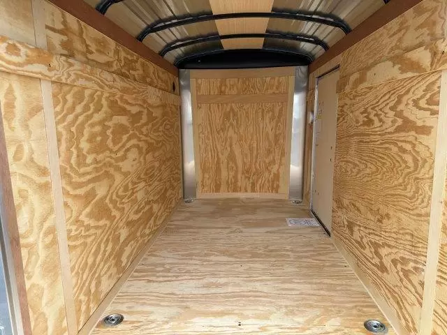 Carry-On 5 x 10 Enclosed Cargo Trailer - Ramp Door