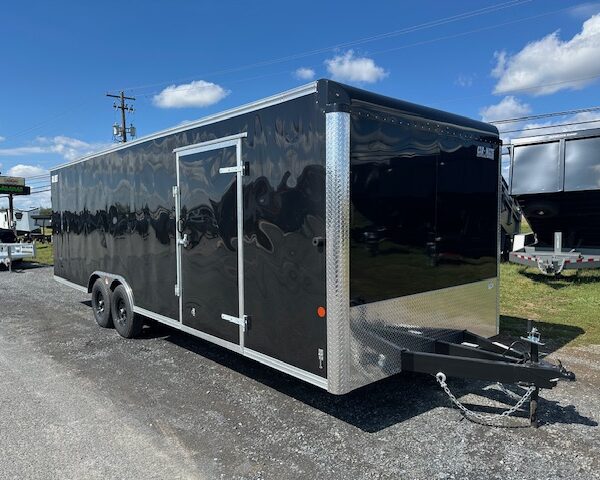Car Mate 8.5 x 26 Enclosed Car Trailer - Escape Door