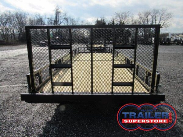 Premier 7 x 22 Landscape Utility Trailer - Rear Ramp Gate