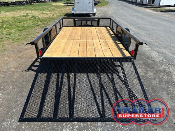 Carry-On 6 x 10 Landscape Utility Trailer - Mesh Toolbox