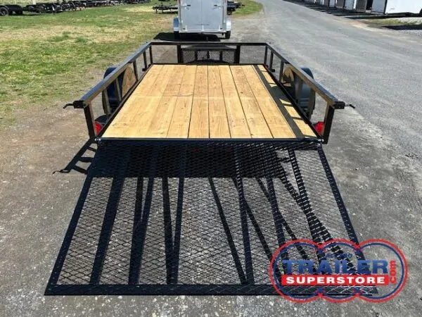 Carry-On 6 x 10 Landscape Utility Trailer - Mesh Toolbox