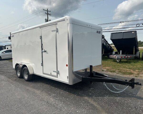 Car Mate 7 x 16 Enclosed Cargo Trailer - Extended Tongue
