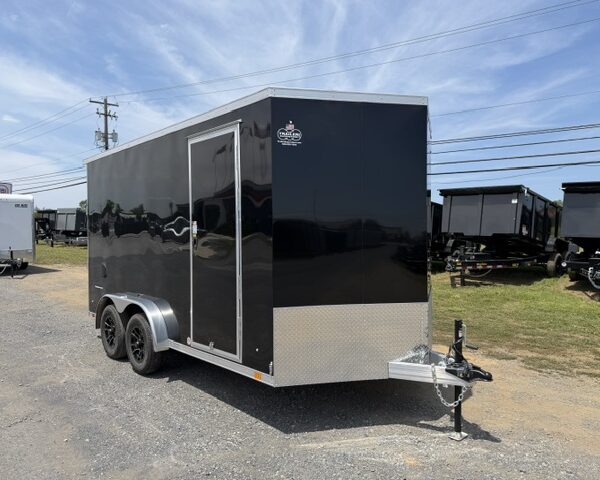 ATC 7.5 x 14 Aluminum Enclosed Cargo Trailer - Ramp Door