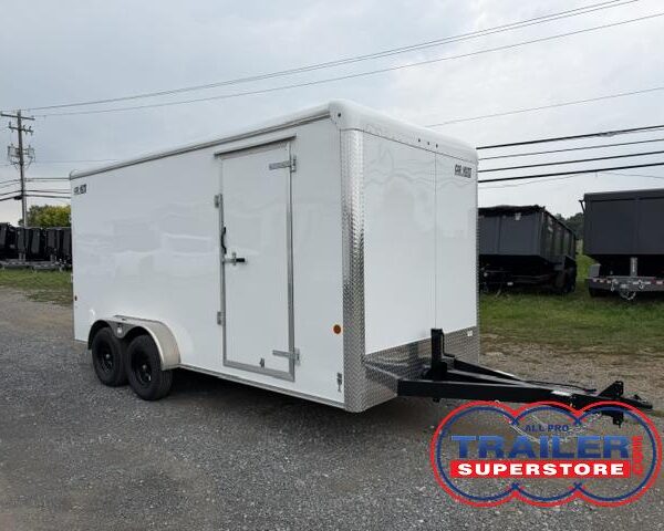 Car Mate 7 x 16 Enclosed Cargo Trailer - Extended Tongue