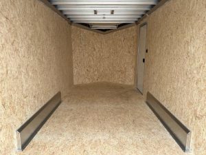 ATC 7.5 x 14 Aluminum Enclosed Cargo Trailer - Ramp Door