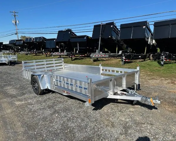 Sport Haven 7×14 Aluminum Utility Trailer - ATV Ramps