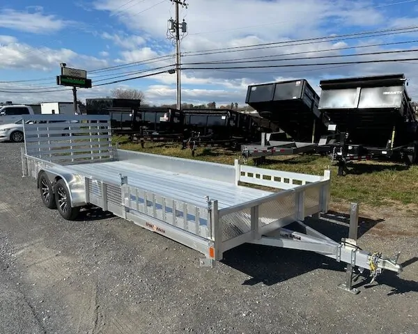 Sport Haven 7×20 Aluminum Utility Trailer - ATV Ramps