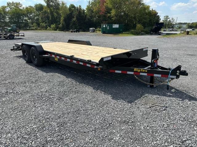 Big Tex 7 x 22 Low Profile Equipment Trailer - Mega Ramps