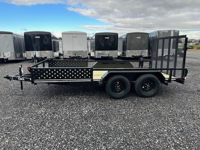 Cam Superline 7 x 14 Landscape Utility Trailer - Side ATV Ramps