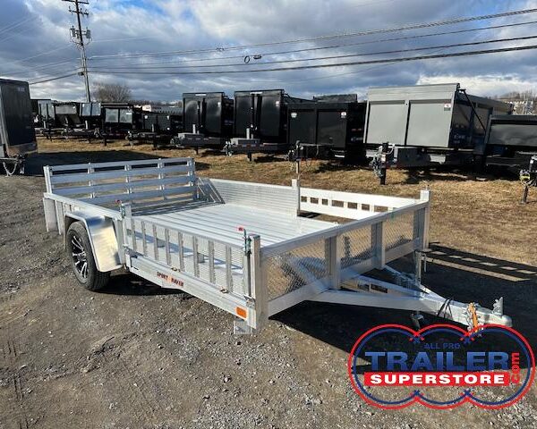 Sport Haven 7×12 Aluminum Utility Trailer - ATV Ramps