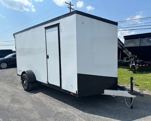 ATC 6.5 x 14 Aluminum Enclosed Cargo Trailer - Rear Spoiler