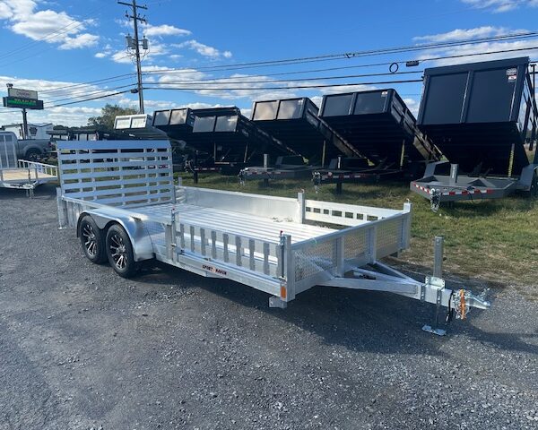 Sport Haven 7×16 Aluminum Utility Trailer - ATV Ramps