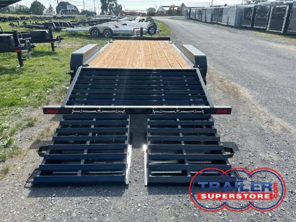 Mega Ramps Hs Big Tex 14EH Low Profile 7 x 18 Equipment Trailer - Mega Ramps