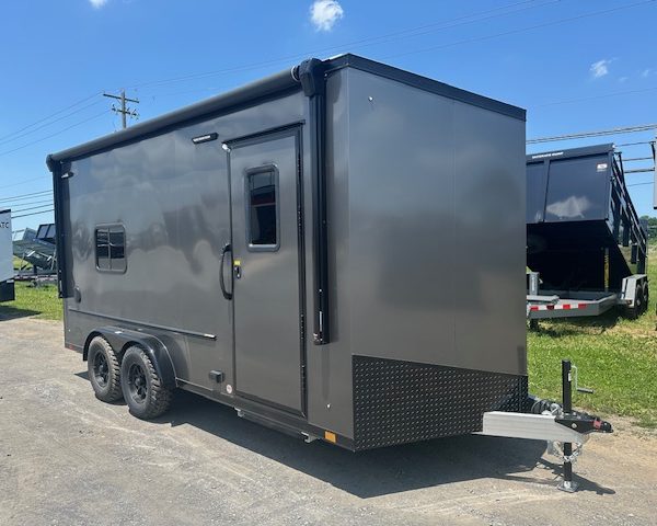 ATC 7.5 x 16 Aluminum Enclosed Trailer - Adventure Package