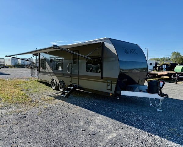 ATC Toy Hauler 8.5 x 28 Aluminum Travel Trailer - PLA 550