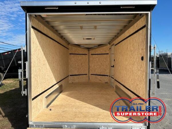 New ATC 7.5 x 14 Aluminum Enclosed Cargo Trailer - Spoiler