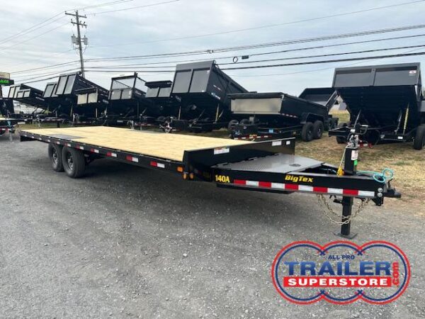 Big Tex 8.5'x24' Equipment Trailer - Slide Out Ramps