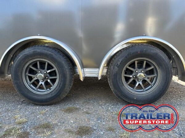 Cargo Pro 7.5 x 14 Aluminum Enclosed Cargo Trailer - Spoiler