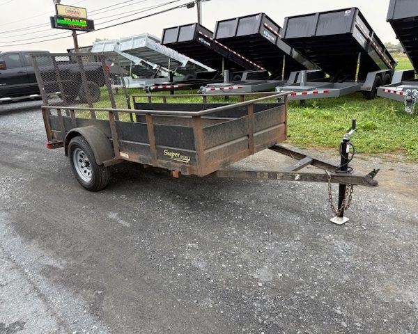 2004 Carry-On 5 x 10 Landscape Utility Trailer - Steel Sides