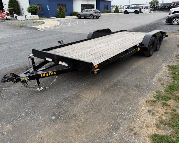 2021 Big Tex 7 x 20 Open Wood Deck Car Hauler