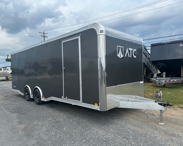 ATC 8.5 x 24 Aluminum Enclosed Car Trailer - ROM 450