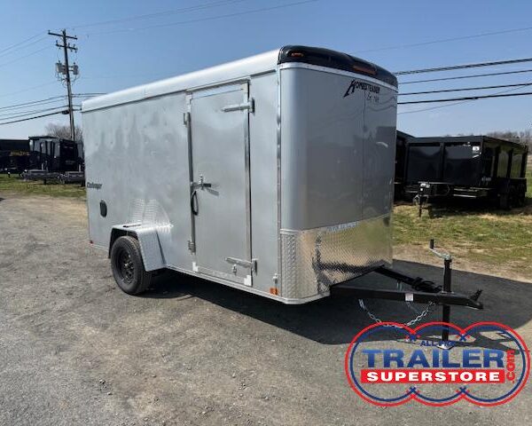 Homesteader 6 x 12 Enclosed Cargo Trailer - Ramp Door