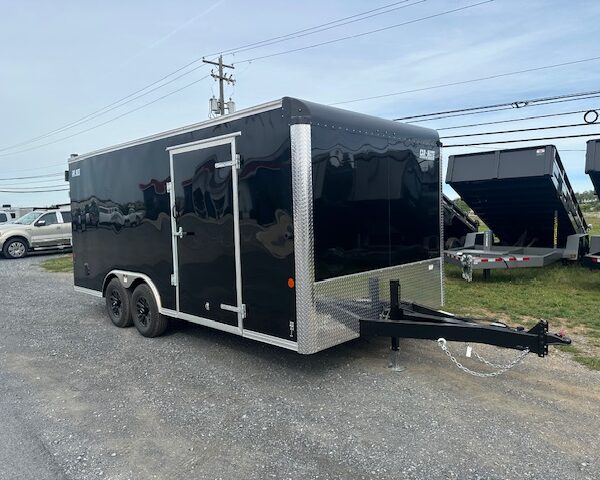 Car Mate 8.5 x 18 Enclosed Trailer - Knife Edge Ramp