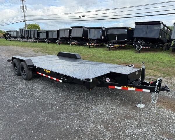 CAM Superline 7 x 20 Steel Deck Car Hauler