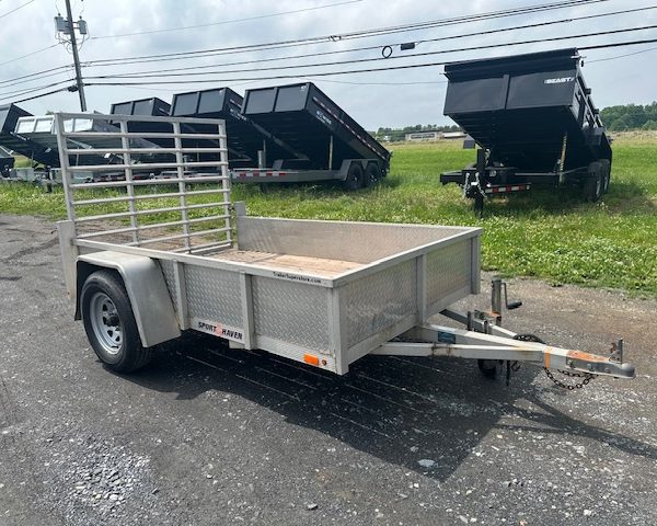 2015 Sport Haven 5×8 Aluminum Utility Trailer - ATP Sides