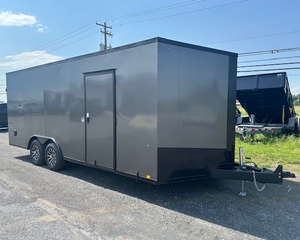 Formula 8.5 x 20 Aluminum Enclosed Car Hauler - Black Trim