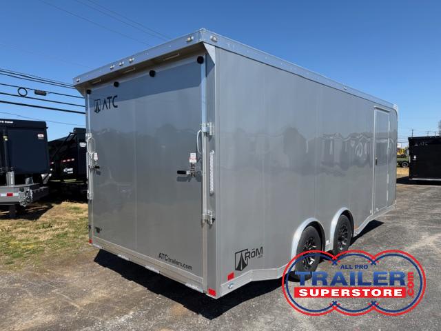ATC 8.5 x 20 Aluminum Enclosed Car Trailer - Spoiler