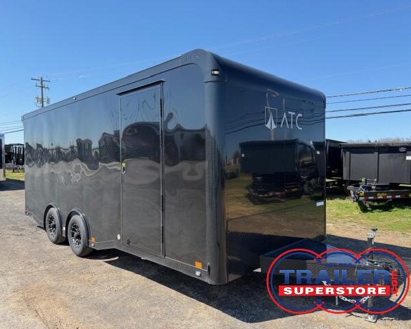ATC 8.5 x 20 Aluminum Enclosed Car Trailer - Blackout
