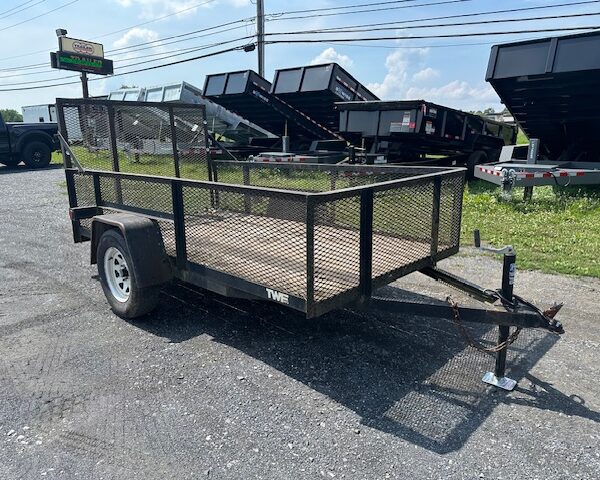2011 TWF 5 x 10 Landscape Utility Trailer - Mesh Sides