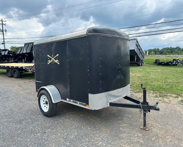 2014 Carry-On 5 x 8 Enclosed Cargo Trailer - Single Rear Door