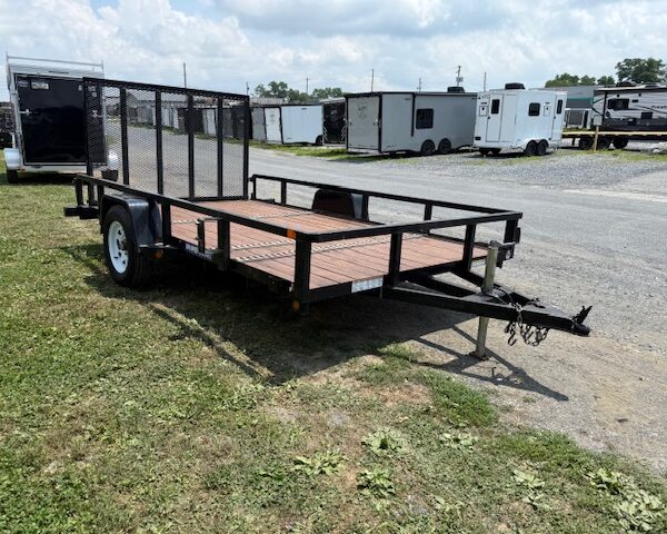 2016 Sure Trac 7 x 12 Landscape Utility Trailer - Landscape Gate