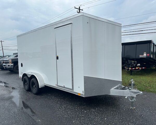 ATC 7 x 16 Aluminum Enclosed Cargo Trailer - 9990 GVWR