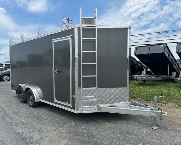 Cargo Pro 7.5 x 16 Aluminum Enclosed Trailer - Contractor Package