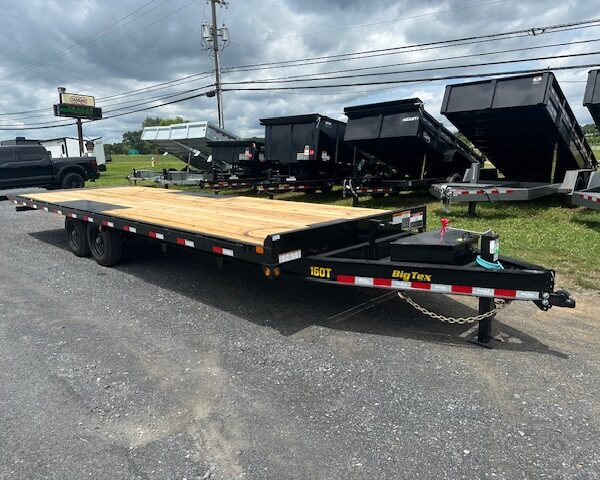 Big Tex 8 x 26 Deckover Power Tilt Trailer - 8K Axles