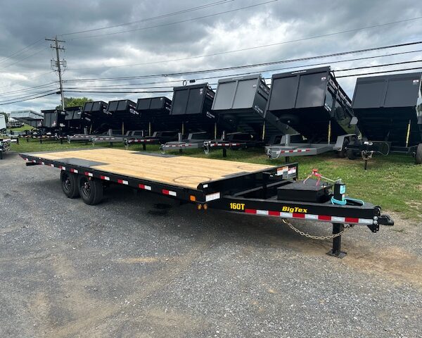 Big Tex 8 x 24 Deckover Power Tilt Trailer - 8K Axles