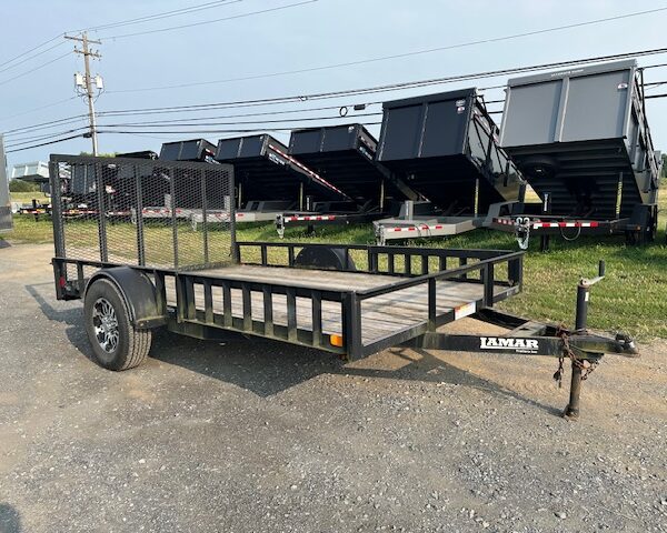 2017 Lamar 7 x 12 Landscape Utility Trailer