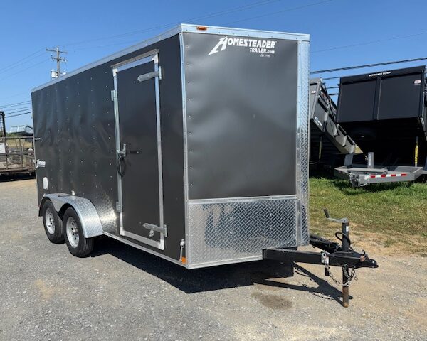 2022 Homesteader 7 x 14 V-Nose Enclosed Cargo Trailer