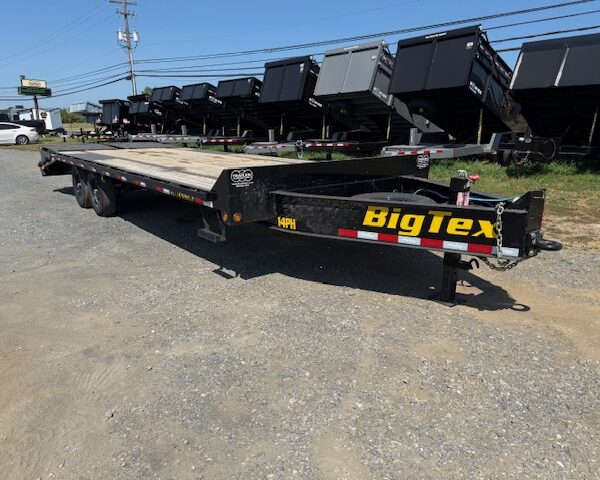 2024 Big Tex 8.5 x 25 Deckover Equipment Trailer - Mega Ramps