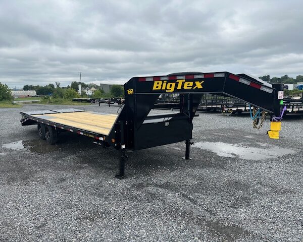 Big Tex 16GN 8.5 x 25 Gooseneck Equipment Trailer - Mega Ramps