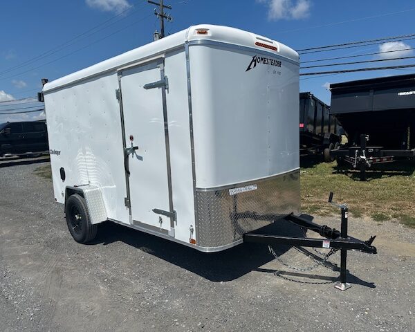 Homesteader 6 x 12 Enclosed Cargo Trailer - Barn Doors