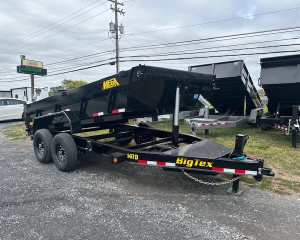 Big Tex 7 x 14 Low Profile Dump Trailer - Telescopic Lift