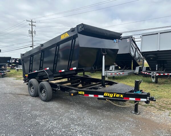Big Tex 7 x 14 High Side Dump Trailer - Telescopic Lift