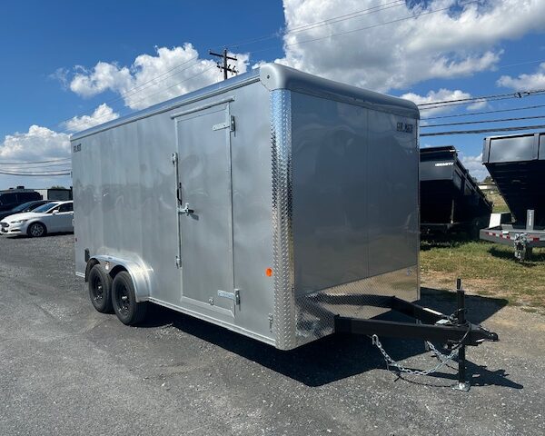 Carmate 7.5 x 16 Enclosed Cargo Trailer - 12" Added Height