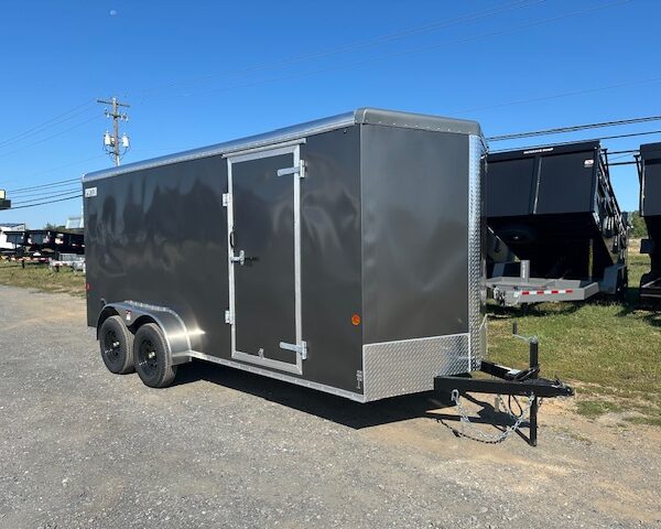 Car Mate 7 x 16 V-Nose Enclosed Cargo Trailer - Sportster
