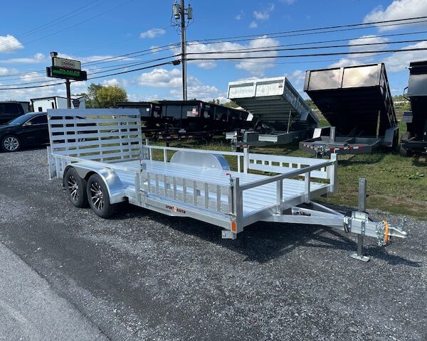 Sport Haven 7×16 Aluminum Utility Trailer - ATV Ramps