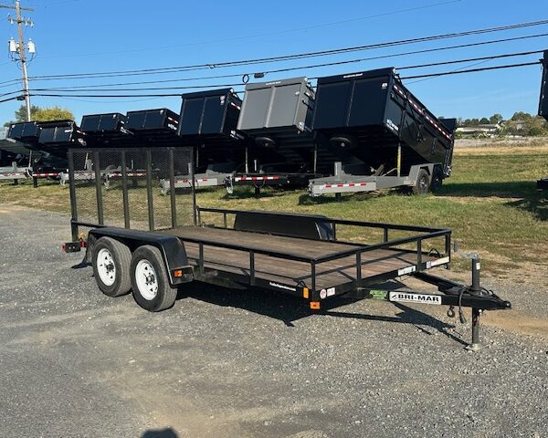 2019 Bri-Mar 6 x 14 Landscape Utility Trailer